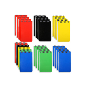 Cuaderno de bolsillo pequeño Mini Bloc de notas en espiral de 3x5 pulgadas Bloc de notas pequeño Cuaderno en espiral pequeño a granel