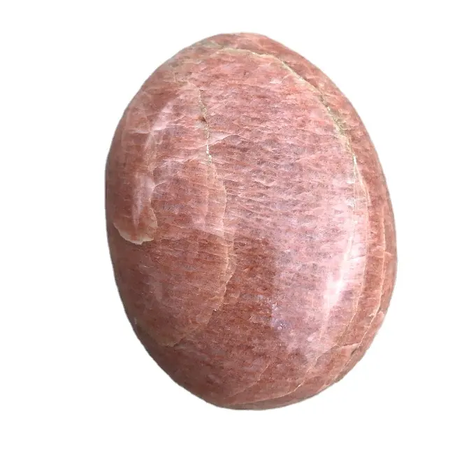 Calidad de exportación Peach Moonstone Palm Stone Comprar de Mariya Crystal Export: Palmstone de alta calidad Peach Moonstone