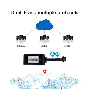 2入力1アナログ出力複数の場所gpslbs wifi 2g車両GPS追跡リアルタイムトラッカー - Product Image 4