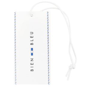 Etiquetas personalizadas do balanço do vestuário de luxo Etiqueta da roupa Imprimir o logotipo Tag plástico do cair com corda Hangtags do papel para a roupa Próprio logotipo