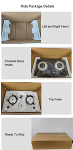 High Quality Intelligent <strong>Table</strong> Top Built-In Stove Factory Direct Double Infrared+Gas for Household Use Electric Power Source - Product Image 6