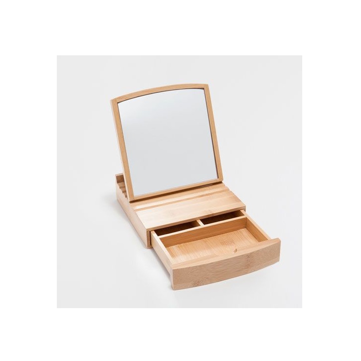 Yeni ev hediye için bölümler ile saklama kutusu vintage stil kutusu çay ahşap kutu takı asseitem öğe organizatör - Product Image 2