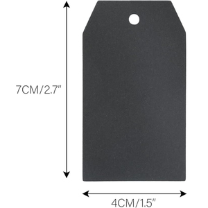 Etiqueta colgante de papel personalizada de alta calidad, etiquetas de ropa de lujo, tarjeta de cabecera de etiqueta, diseño personalizado aceptado para etiquetado de precios de ropa - Product Image 4
