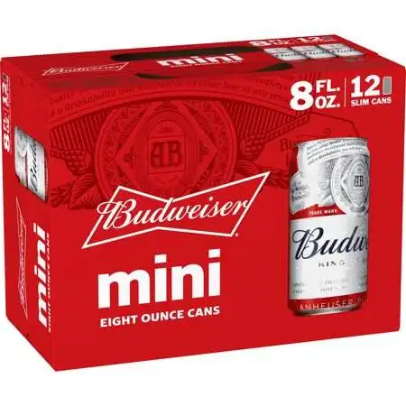 Top Export Price Budweiser 0.0 Non Alcoholic Beer Pack of 6, 6 X 330m Alcoholic Budweisers
