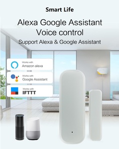 Tuya Mini Wifi inalámbrico magnético puerta y ventana Sensor aplicación alerta puerta movimiento Monitor detector de movimiento sensores para hogar inteligente - Product Image 4