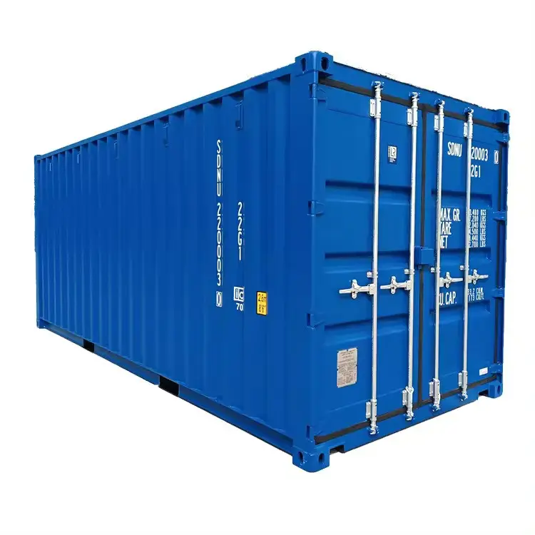 Recipientes de transporte grandes de armazenamento em tamanhos de 20 pés e 40 pés, novos recipientes usados de 40 HC para venda, para soluções de armazenamento eficientes