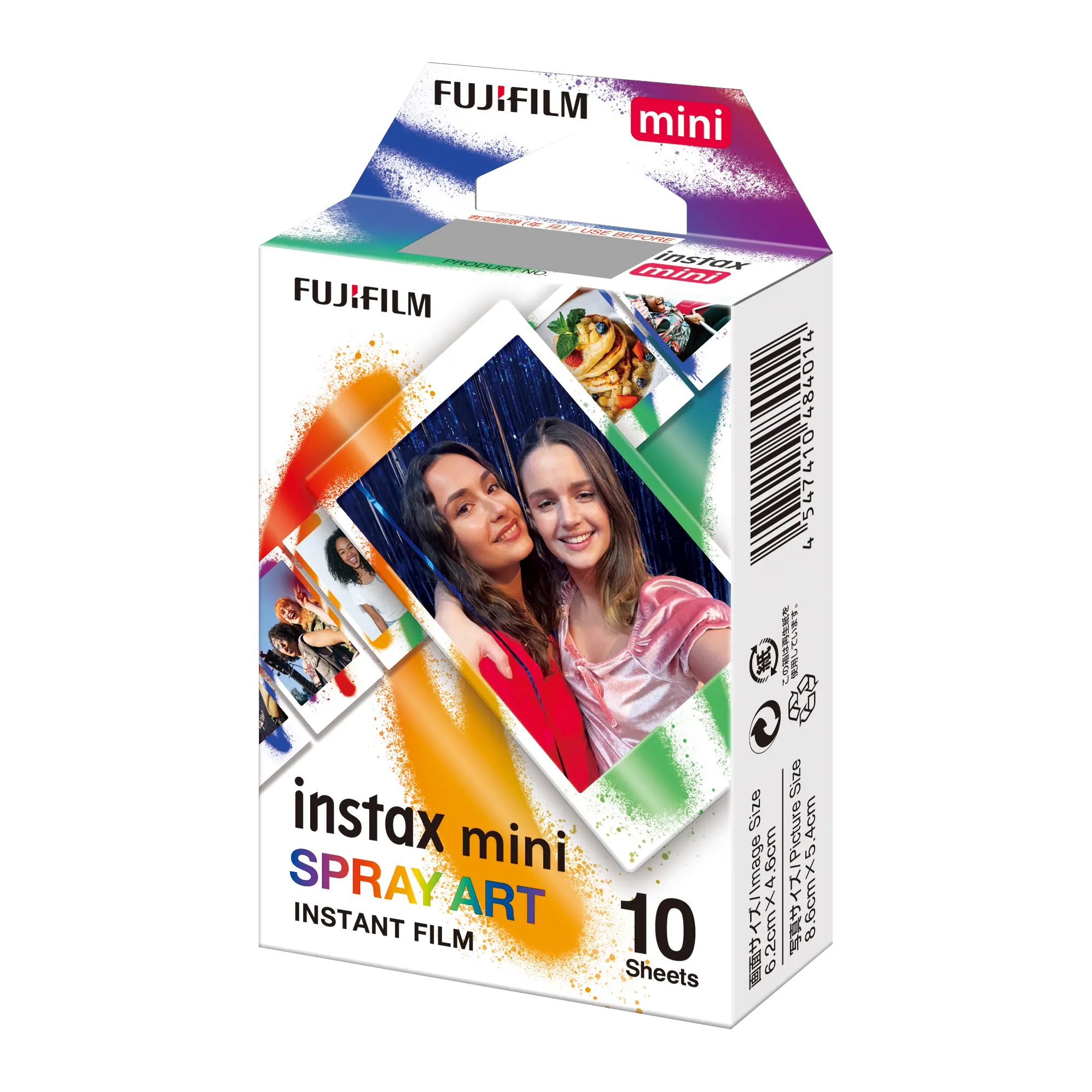 Filme Instax Mini Filme Branco Instantâneo para Câmera Mini 7s/8/25/50s/90