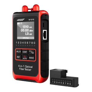 NOYAFA NF-916 4-in-1光ファイバーテスターFC SC STポート付きSMおよびMM光ファイバー機器の10波長使用をサポート - Product Image 1