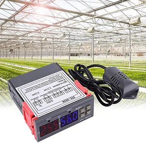 STC-3028 Hygrometer Thermostat <strong>Controller</strong> Heating <strong>Sensor</strong> Incubator Digital AC <strong>Temperature</strong> Humidity <strong>Controller</strong> for Farm Plants - Product Image 1