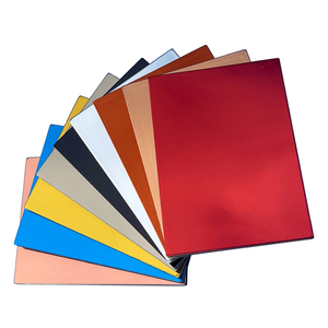 Pannelli metallici Alucobond Acp rivestimento finiture decorativo spazzolato materiale da costruzione pannello composito in alluminio - Product Image 4