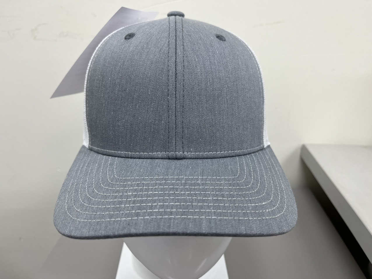 Heather Gray/White
