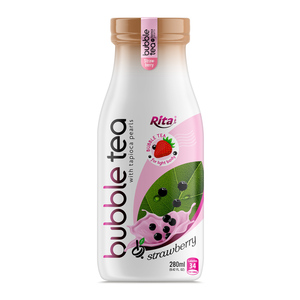 Direct Factory <strong>Best</strong> Healthy Food <strong>Juice</strong> 280ml Glass Bottle Bubble Tea Popping Boba Tapioca Pearl Fast Delivery Quality Service - Product Image 6
