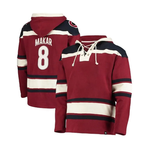 Erkek özel buz hokeyi yüksek kalite Custom Made ekibi ile buz hokeyi Hoodie Jersey Hood