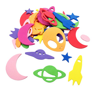 48 Pcs Solar System <strong>EVA</strong> Shapes Assorted Cut Craft <strong>Foam</strong> - Product Image 1
