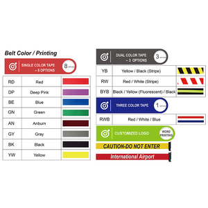 Sıcak satış PB6012 güvenlik kılavuzu kutup reel 2M ile banka ve postane kuyruk sistemleri için tüm yönlü kalabalık kontrol Stanchion - Product Image 4