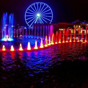 ไฟน้ำพุหัวฉีดแบบเดี่ยวและสี RGB ขนาด9W/27W IP68 LED สำหรับขาย