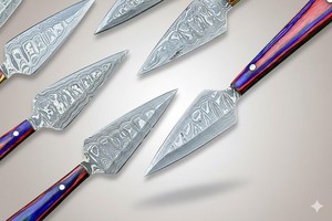 حداد رأس الحربة الكربون الصلب البقاء على قيد الحياة ورمي الرمح رأس الحربة الصيد والبقاء على قيد الحياة الرمح طرف الصيد والعتاد أداة الصيد - Product Image 2