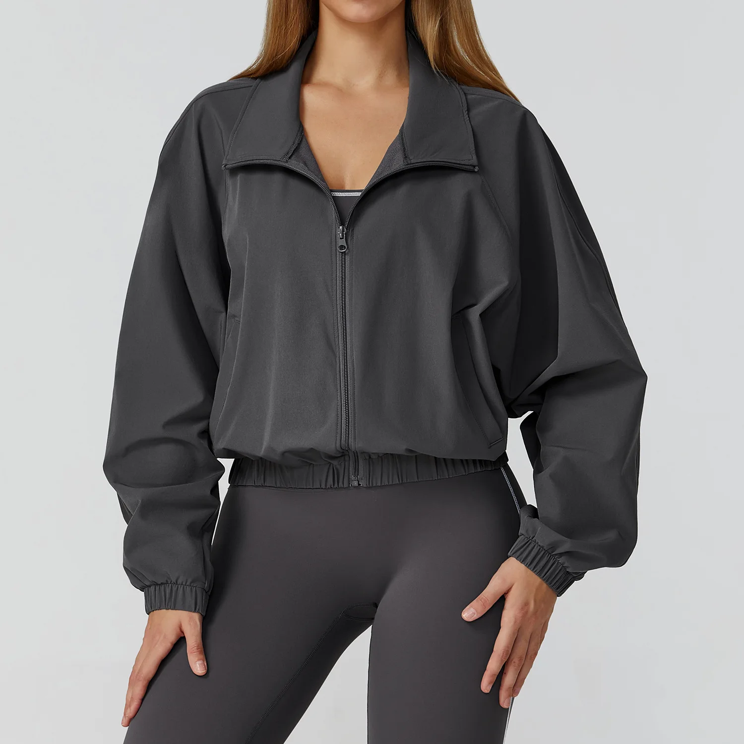 Veste ample - Gris