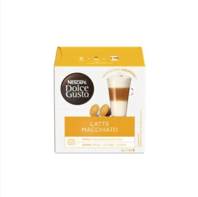 NESCAFE DOLCE GUSTO/кофе/капсулы Растворимый Кофе Nescafe Dolce Gusto Cafe Au Lait кофе x16 стручки