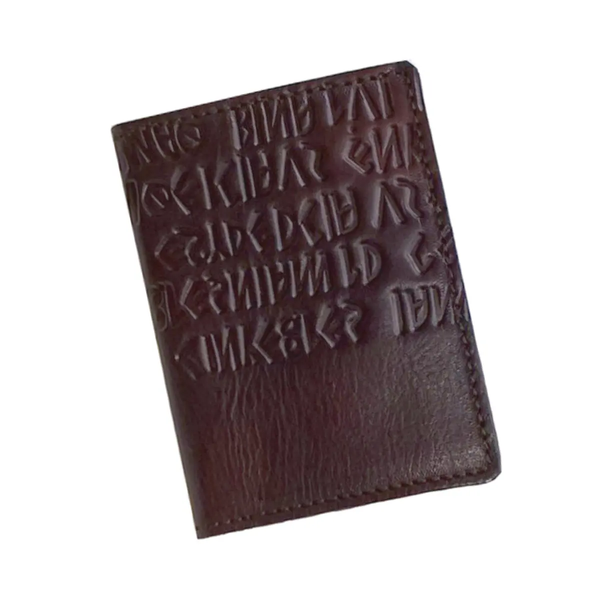 Top quality Italian handmade genuine leather cards holder removable money-clip CARD HOLDER IKUNICO brown Card sleeave