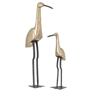 Özel kalite el heykelcik özel şekil altın kaplama Accent masa dekoratif nesne sıcak satış Cast - Product Image 1
