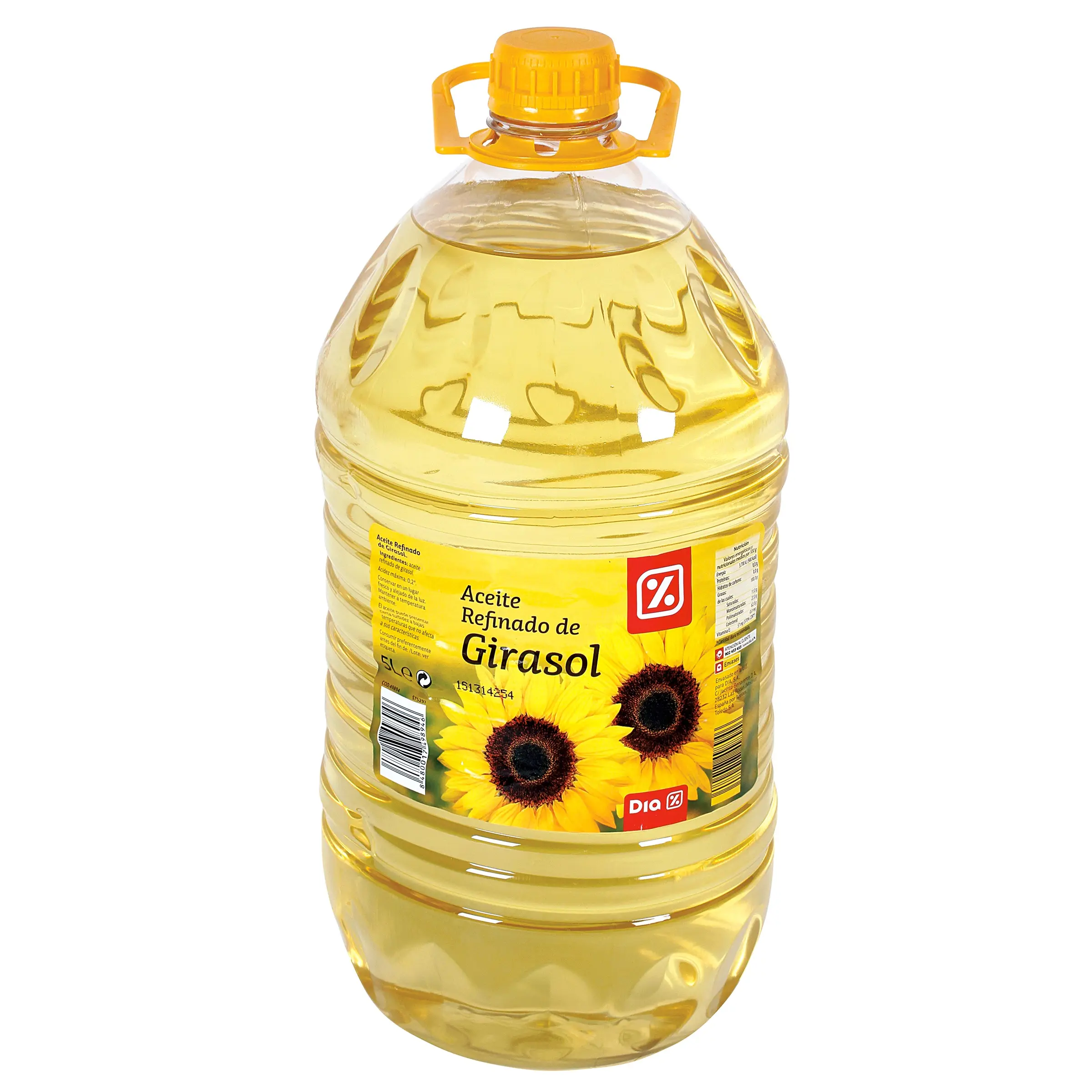 Aceite de girasol y de cocina, aceite de girasol refinado a granel para la venta