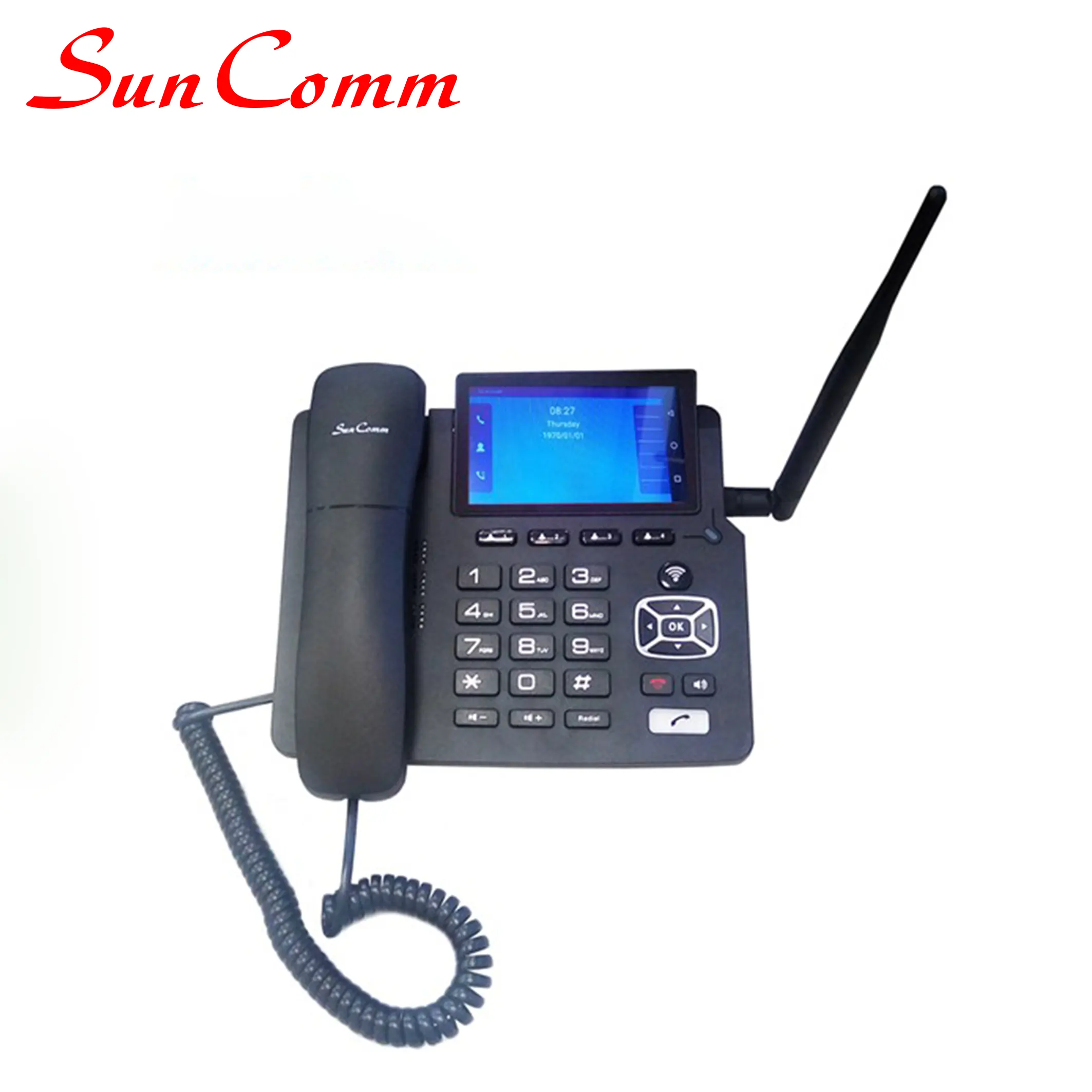 SC-9030-4GT GSM 4G LTE Festnetz telefon Android Tisch telefon mit SIM-Karte