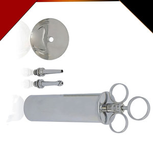 Tai ống tiêm tiêm thủy tinh Sampler chăn nuôi dụng cụ thép không gỉ Tai ống tiêm tiêm thủy tinh Sampler chăn nuôi - Product Image 6