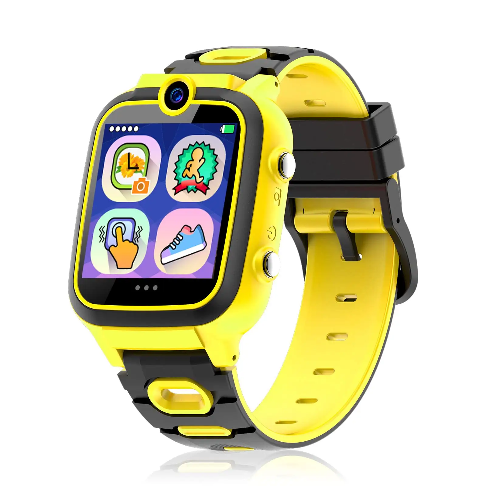 Smart Watch per bambini, apprendimento educatale giocattolo regalo con doppia fotocamera, giochi, contapassi, videoregistratore, lettore musicale MP3, sveglia