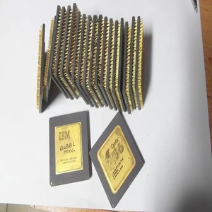 Restos de procesador cerámico de CPU Intel Gold usados para escritorio tipo zócalo de recuperación de oro - Product Image 6