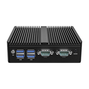 Mini PC de bajo costo N2840 J1900 J4125 I3 4005U con 2NIC 2COM RS232 RS485 aplicado en oficina, HTPC, quiosco Mini PC - Product Image 1