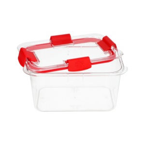 优质1.5升矩形储物盒高级注射材料定制包装和尺寸食品容器 - Product Image 4