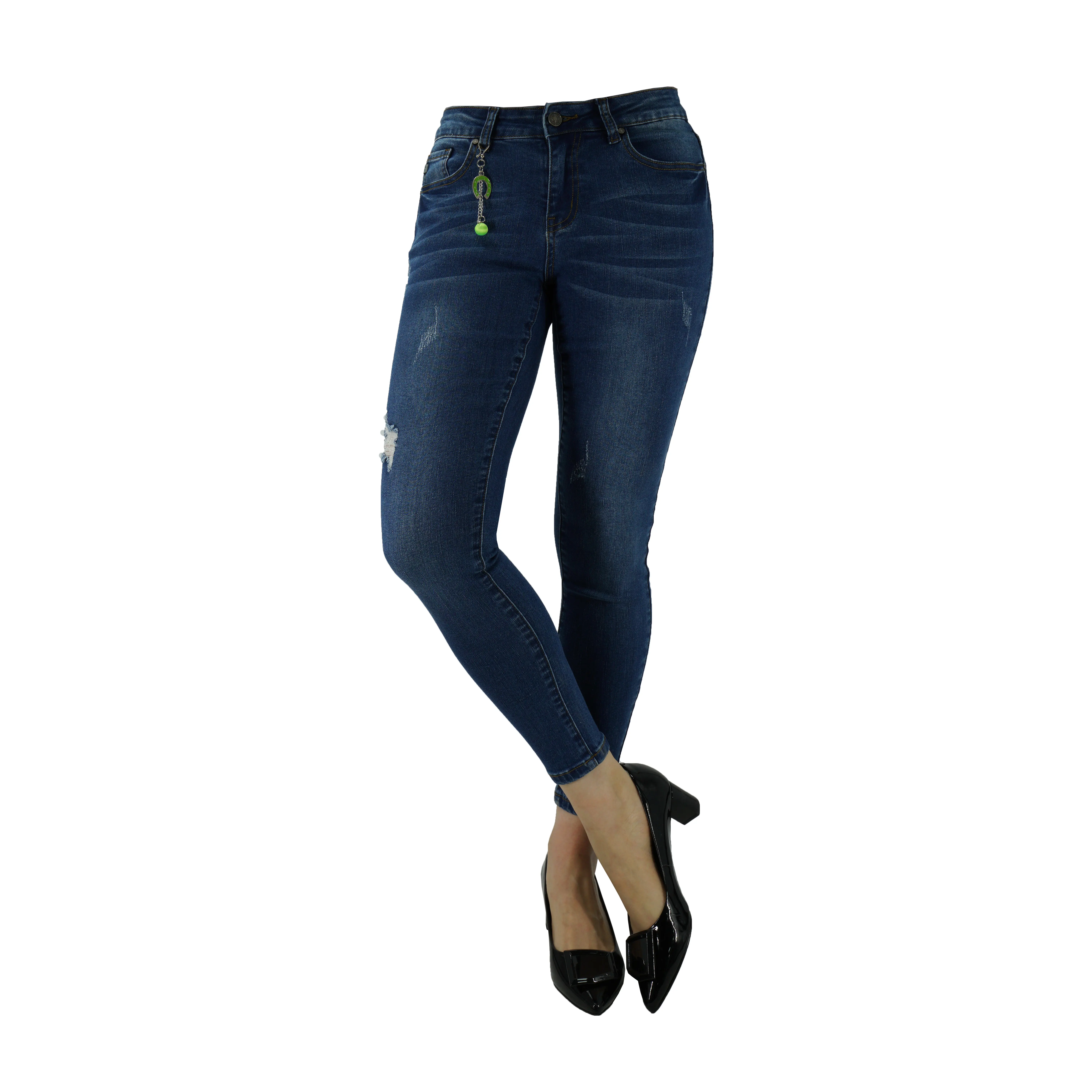 Pantalon Slim couleur bonbon pour femme, jambes extensibles, bas décontracté, taille haute, Jeans pour femme, nouvel arrivage