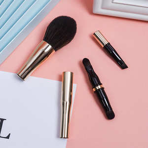 Single Makeup <strong>Brush</strong> Powder Eyebrow Eyeshadow Multiple Usage Detachable Cosmetic <strong>Brushes</strong> <strong>4</strong> in 1 Multi-function Make-up <strong>Brush</strong> - Product Image 4