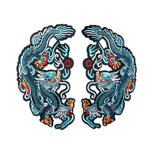Best Cheap Factory Price Custom Design Top Quality <strong>Big</strong> Embroidery Patch Sew Iron on Embroidered <strong>Badge</strong> for Garments - Product Image 1