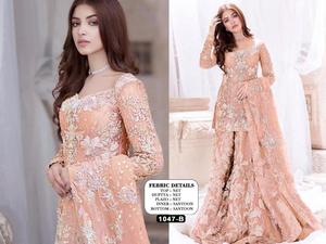 Yüksek kaliteli pakistan tarzı özel parti giyim ağır işlemeli çalışma ile Salwar Kameez hindistan