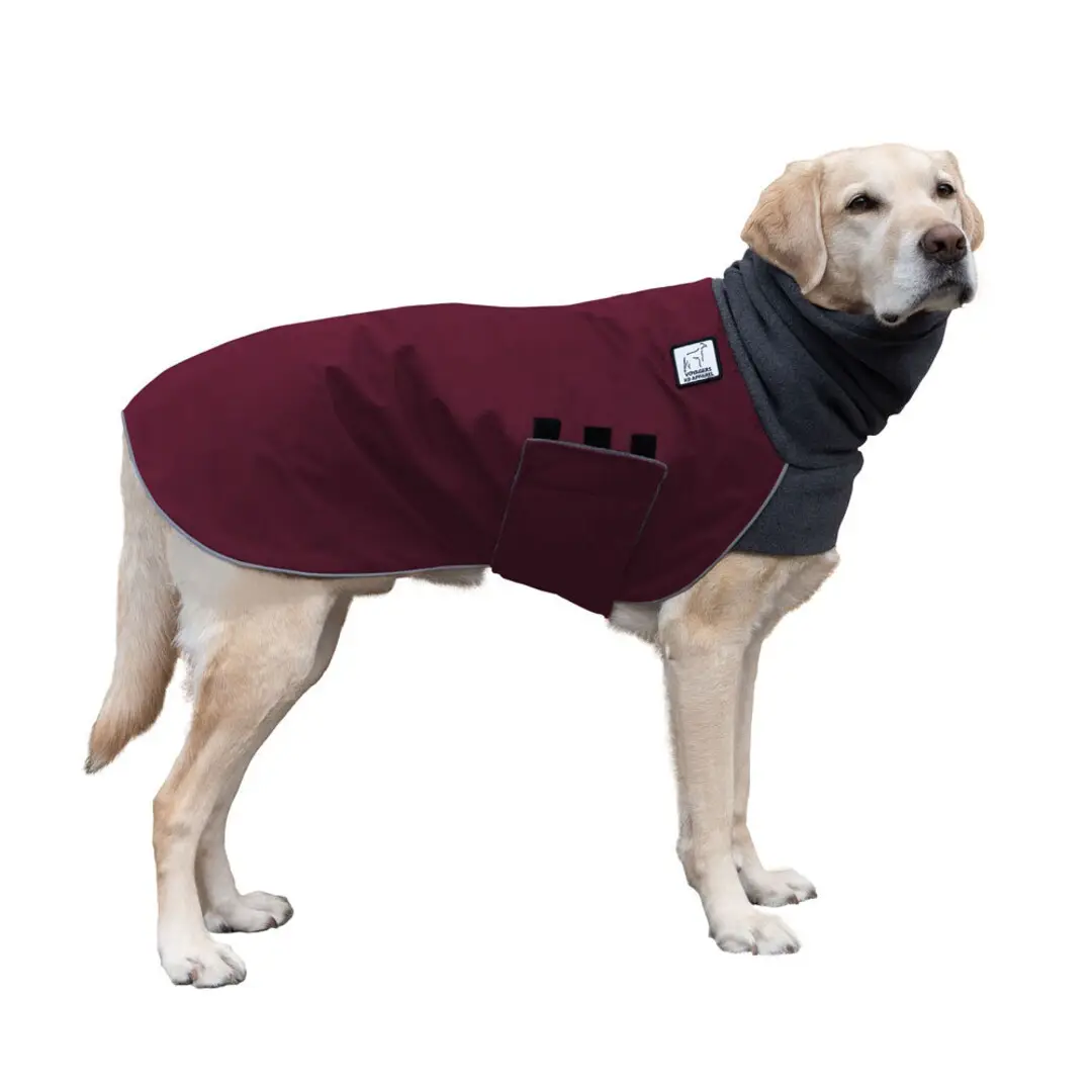 Ropa personalizada para mascotas al aire libre cálido polar perro suéter ligero impermeable chaqueta para perro