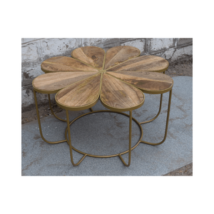 Bán buôn thiết kế mới nhất sắt Bàn cà phê bằng gỗ Bán Buôn Đồ nội thất trong nhà cho phòng khách và phòng ngủ nhà sản xuất công nghiệp nhà cung cấp - Product Image 1