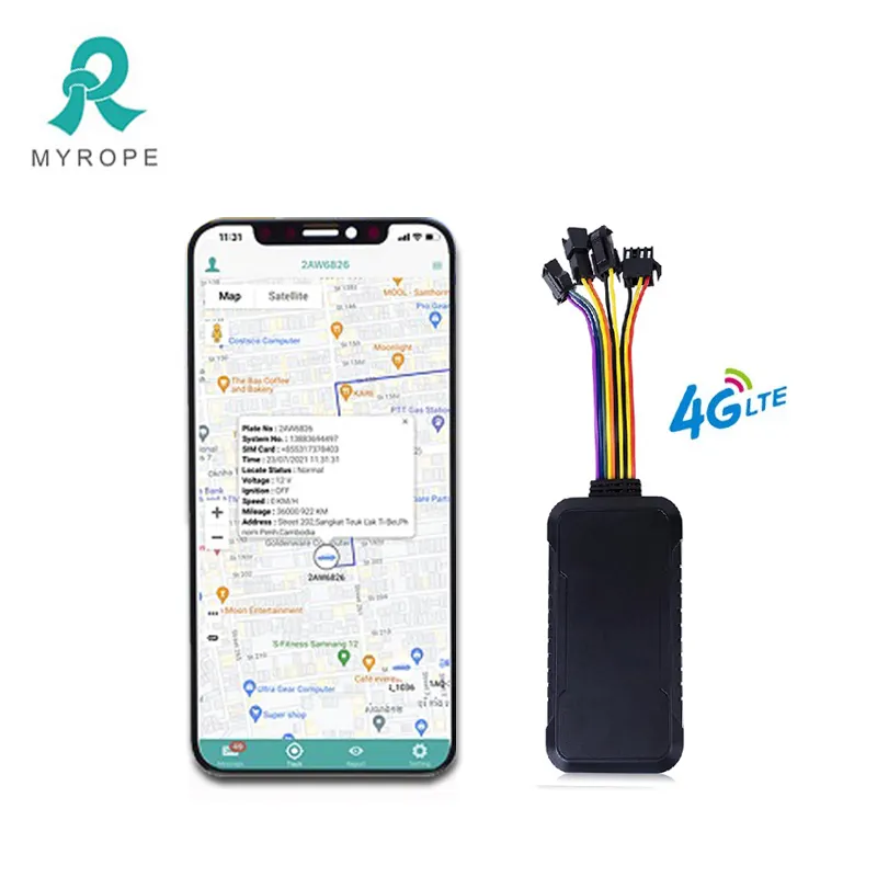 Dispositif de suivi GPS 4G, camion-citerne, surveillance du véhicule, Support du capteur de niveau de carburant, système de gestion, traceur GPS