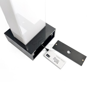 RGB negozio supermercato LED acrilico cubo scatola chiara insegne pubblicità scatola luminosa per interni Led cubo quadrato - Product Image 3