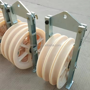 Large Diameter <strong>Stringing</strong> Pulley Helicopter <strong>Stringing</strong> <strong>Blocks</strong> for Electrical Power Transmission Work - Product Image 5