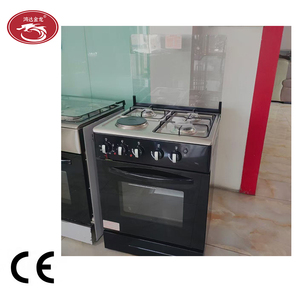 商用立式4/6燃烧器燃气灶台式燃气灶，带烤箱和电动60*60 - Product Image 3