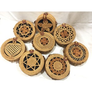 Handcrafted Rattan <strong>Bag</strong> -Eco-Friendly Vietnamese Handbag with Natural Charm and Traditional Weaving for Modern Everyday Style - Product Image 5
