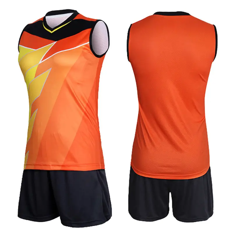 Camisetas de equipo de voleibol playero con diseño de sublimación juvenil personalizado