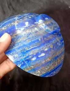 Wholesale <strong>Agate</strong> A1 Quality Natural Lapis Lazuli <strong>Large</strong> Bowl Gemstone Bowl Crafts Hpme Decoration Healing Kitchen Accessories - Product Image 3