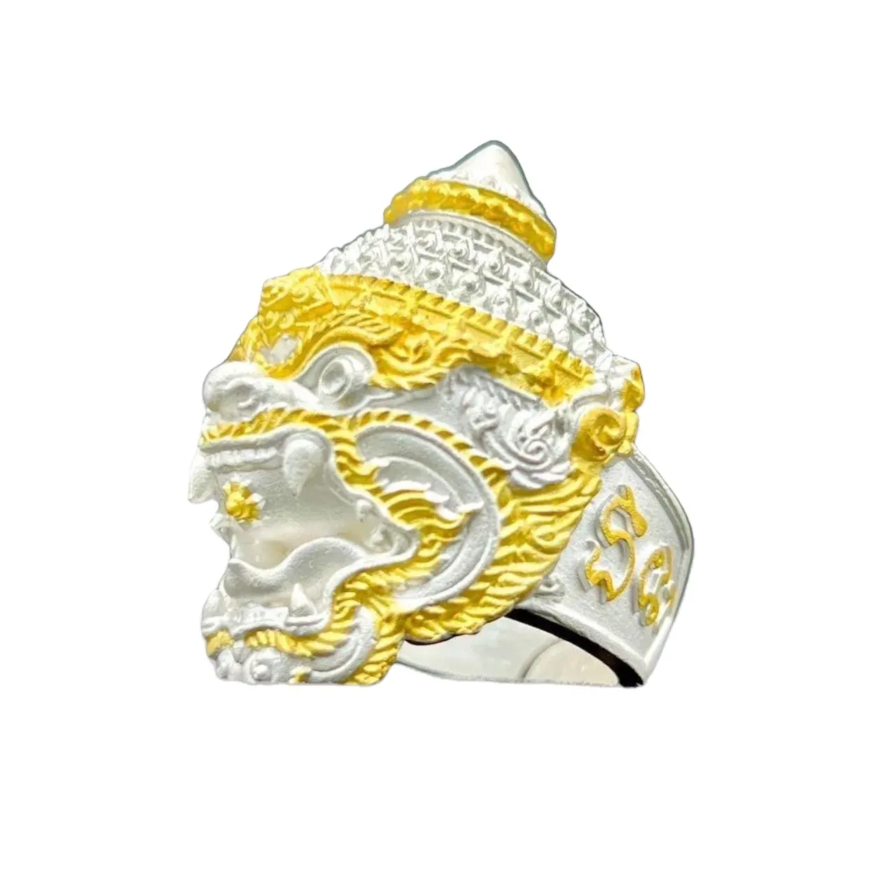 Hanuman Anello, misura regolabile pronto per la spedizione da Thailand Hanuman Figure Fashion gioielli anelli