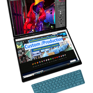 OEM 13,5-Zoll-tragbares Business-Notebook mit zwei Bildschirmen Celeron N100 11Gen-CPU 16GB RAM SSD 256/512/1/2TB Speicher optionen IPS-Panel - Product Image 2
