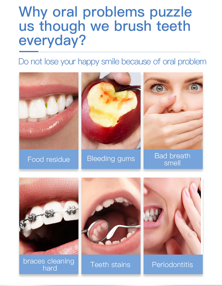 600ml Toothbrush Flosser All In One Professional Dental Oral Irrigator Fc165