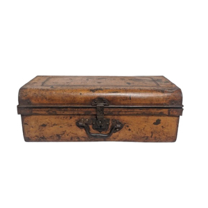 Retro tarzı antika galvanize tabaka Metal dekoratif saklama kutuları düzenlemek için çeşitli tasarımlar gövde - Product Image 3