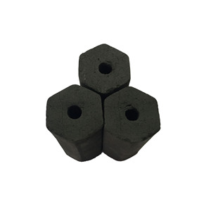 Shisha nargile için altıgen hindistan cevizi kömürü Briket Premium kalite Coco Riki 100% organik kömür Briket çevre dostu sıcak satış - Product Image 3